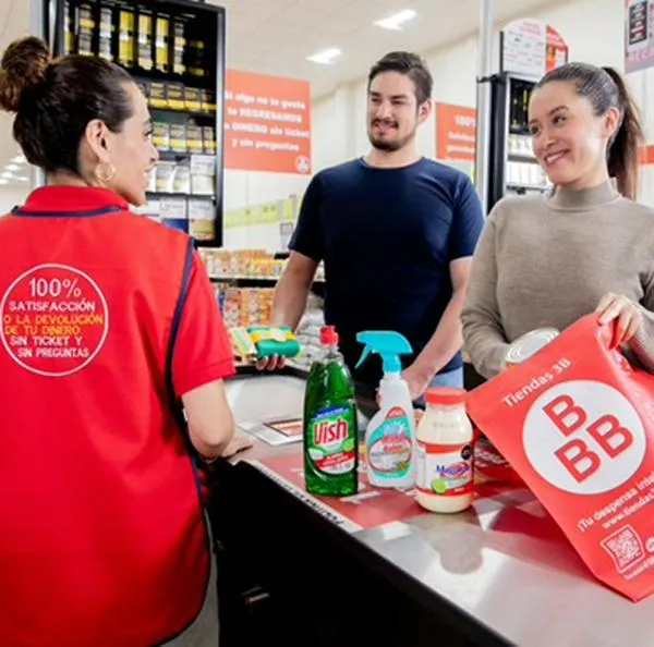 Interior de una tienda 3B, que ha revolucionado el ´hard discount'