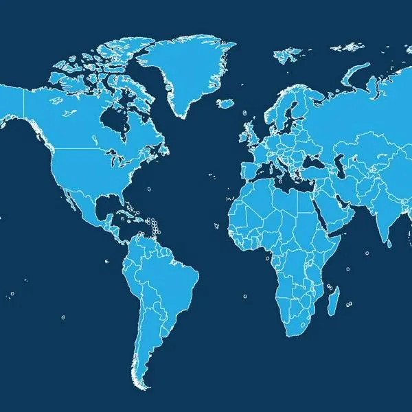 Foto de mapamundi, en nota de qué países pasan por línea de Ecuador: Colombia es uno y así son otros del mundo