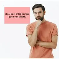 Cuál es el único número que no se vende: acertijo matemático que pocos resuelven