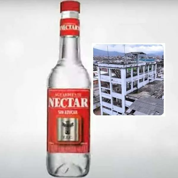 Foto de aguardiente Néctar y fábrica abandonada, en nota de dónde se hace el Aguardiente Néctar y así se ve la fábrica abandonada en Bogotá