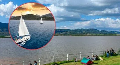 ¿Cuánto vale montar en velero en Guatavita? Tiene postres cerca de Bogotá 