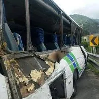 Accidente de bus en Calarcá