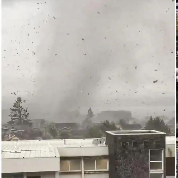 Tornado en Chile hoy: videos de qué pasó en Puerto Varas y consecuencias 