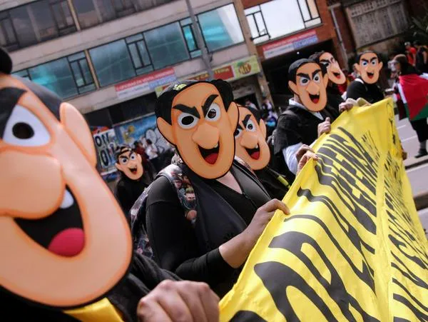 Marchas en Bogotá hoy 26 al 29 de mayo: puntos de encuentro, bloqueos, horarios