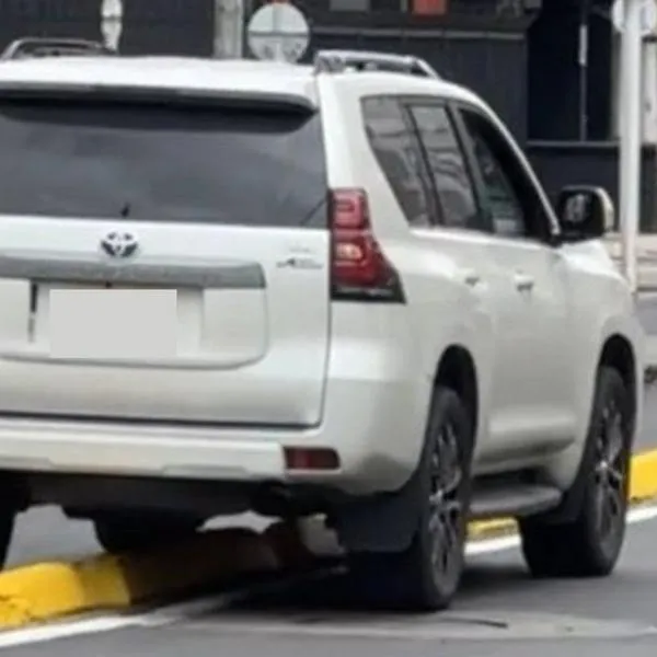 Conductor invadió la ciclovía en Bogotá y casi atropella a deportistas: video 