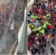 Atropello masivo en Liverpool: carro embistió a hinchas que celebraban Premier