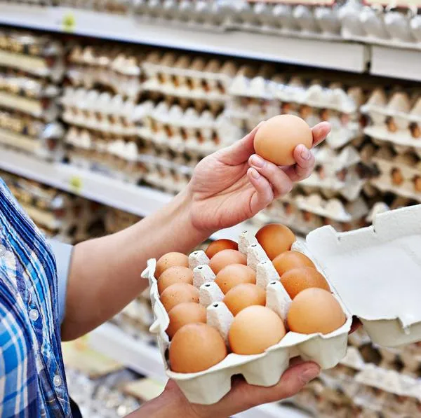 Caja de huevos para referenciar que Santa Reyes tendrá negocio en Cali