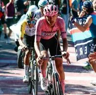 Clasificación general Giro de Italia 2025 etapa 16: Roglic abandonó y Egan subió