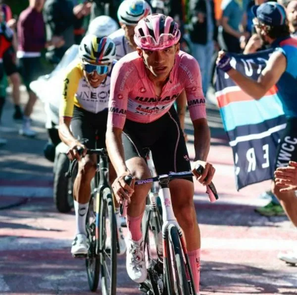 Clasificación general Giro de Italia 2025 etapa 16: Roglic abandonó y Egan subió