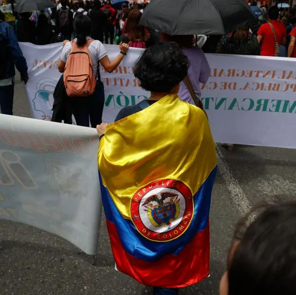 Marchas en Bogotá hoy