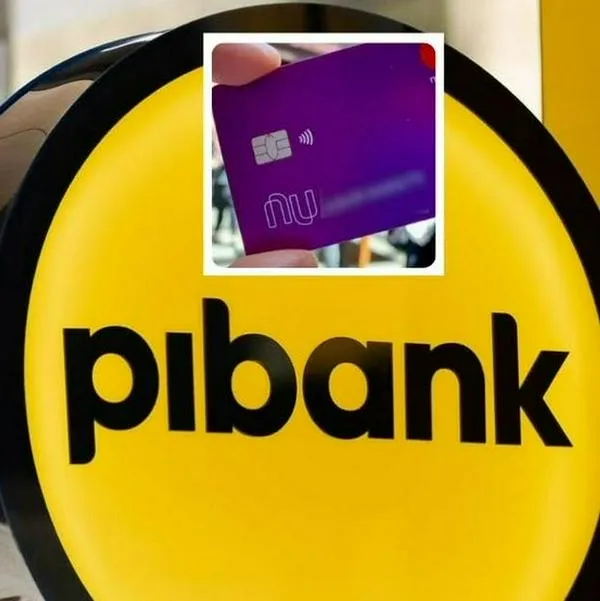 Foto de Pibank y Nubank, en nota de que Pibank, rival de Nubank, anunció cambio para tasas de cuentas y CDTs en Colombia