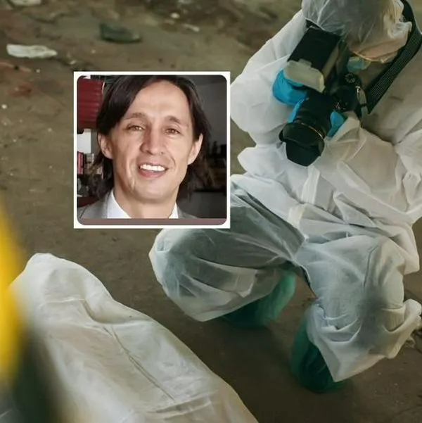 Foto de escena de muerte y Mauricio Pinera, desaparecido, en nota de tragedia por azafata muerta en Tobia y hombre desaparecido que trató de ayudarla