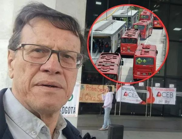 Paro nacional: bloqueos en Transmilenio enorgullecen a presidente de la CUT