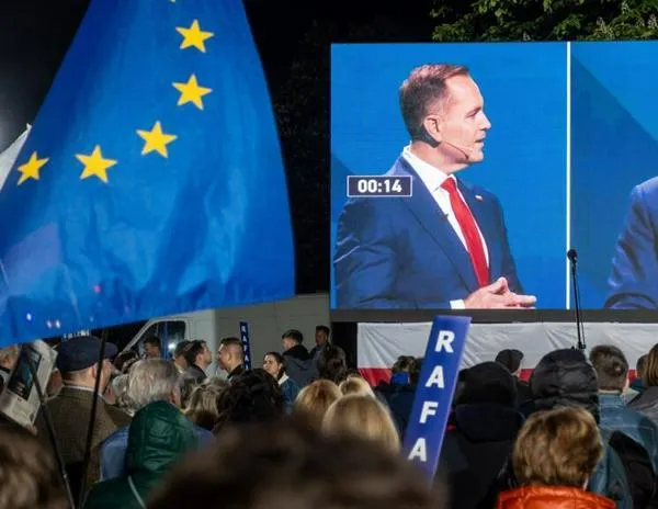 Un pro-europeo y un nacionalista se miden en un ‘referéndum sobre la orientación futura del país’