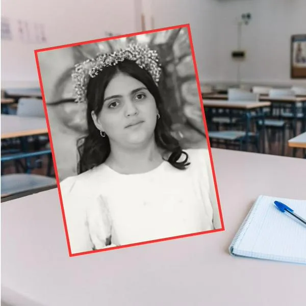 Orianis Acosta, estudiante de 13 años que murió plena clase, dentro de un salón en Santa Marta