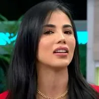 Foto de Karina García, en nota de que Karina García expuso a RCN por medida con su celular tras La casa de los famosos