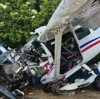 Accidente aéreo cerca de Bogotá