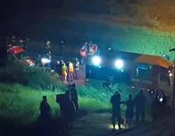 Al menos siete muertos al derrumbarse puente sobre un tren en región rusa de Briansk