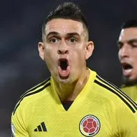 Foto de Rafael Santos Borré, en nota de que Selección Colombia anunció baja de Rafael Santos Borré: quién es nuevo convocado