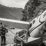 Primera víctima del accidente