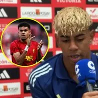 Lamine Yamal habló de Luis Díaz y posible fichaje por el FC Barcelona: video
