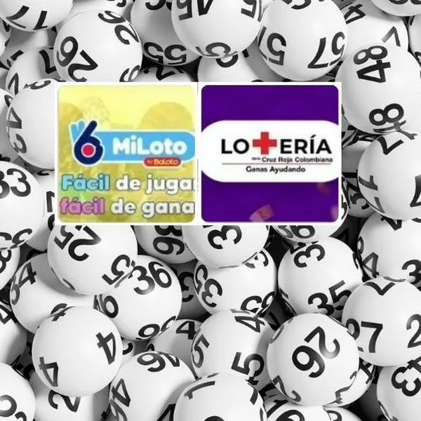 Fotos de balotas, Miloto y Lotería Cruz Roja, en nota de Miloto y Lotería Cruz Roja, resultados martes 3 de junio 2025: números ganadores