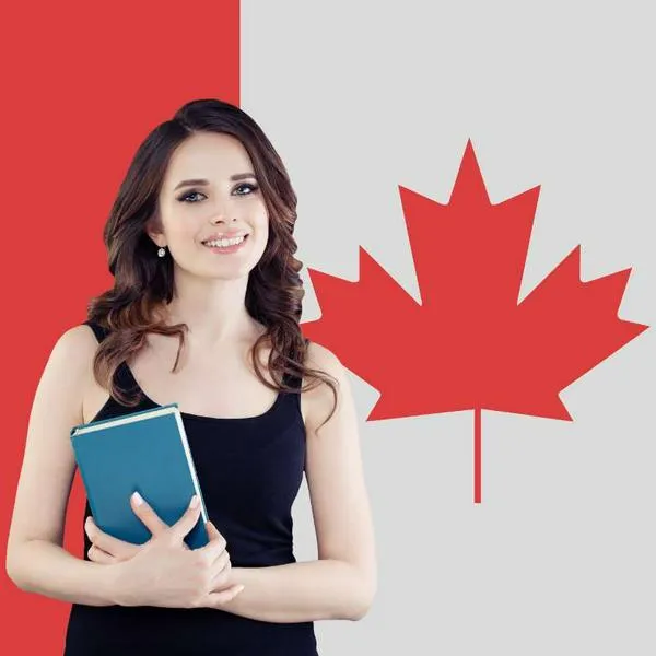 Foto de estudiante en Canadá, en nota de crédito educativo para colombianos en Canadá: hasta $195 millones y 28 programas