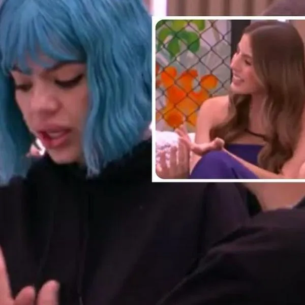 Fotos de Melissa Gate y Juliana Habib, en nota de que periodista de RCN en La casa de los famosos paró a Melissa Gate por su discurso