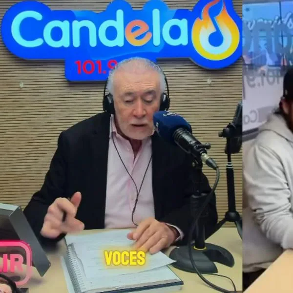 William Vinasco y locutores de Candela Estéreo / Instagram: @candelaestereo