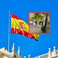 Colombianos en España armaron pelea y hay 4 detenidos; apuñalearon a 3 sujetos
