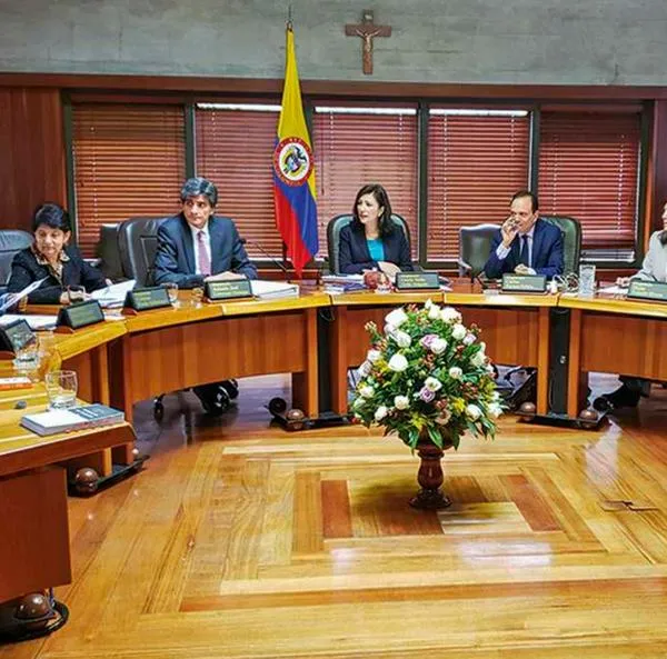 Sala de la Corte Constitucional, que tendrá a Lina Marcela Escobar de nueva magistrada