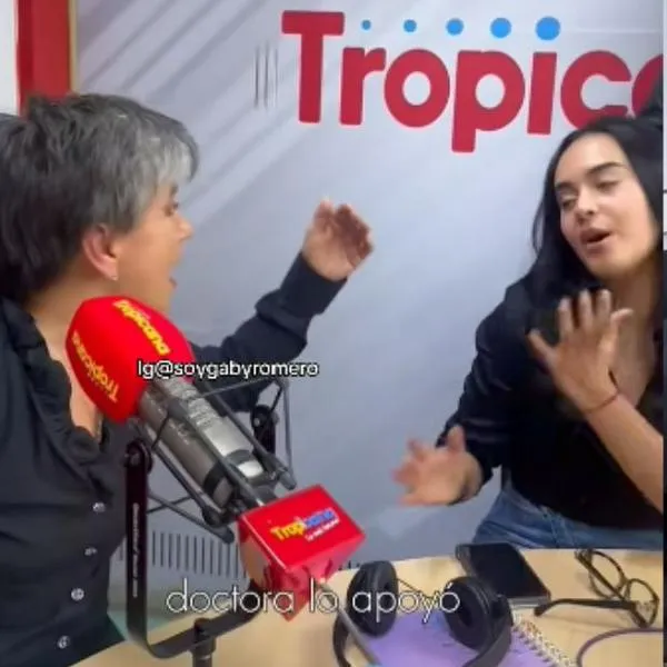 Claudia López, precandidata presidencial, se enfurece en entrevista en vivo en Tropicana cuando le recuerdan apoyo a Gustavo Petro en elecciones de 2022.