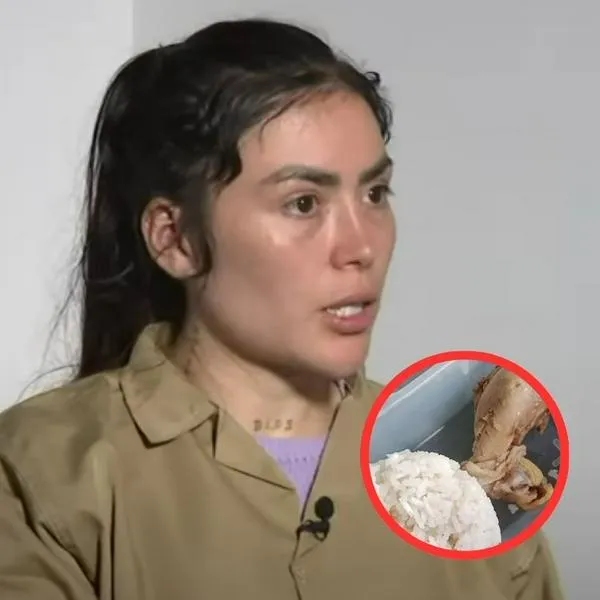 'Epa Colombia' y comida de la cárcel El Buen Pastor / Canal de Youtube Caracol Noticias y TikTok @informativa35
