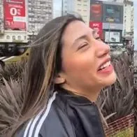 Video de joven colombiana hablando mal de su país y estando en Argentina