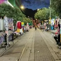 Hay tristeza por la realidad que vive el madrugón de San Victorino debido a Temu y Shein por la materia prima que hay muy barata. 
