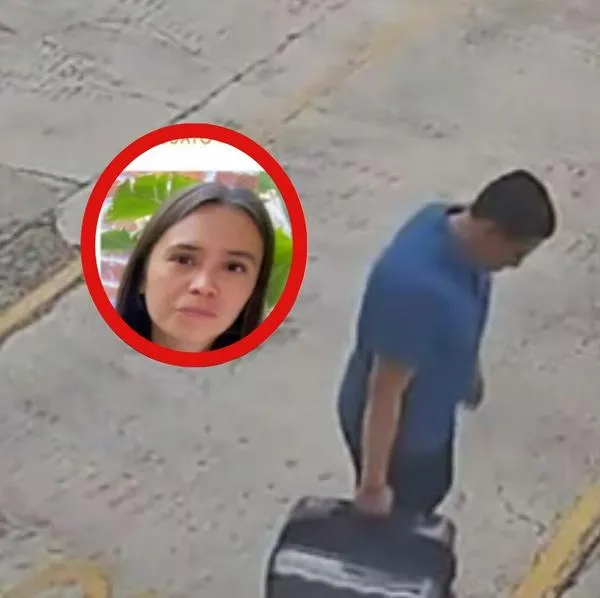 Video muestra a exjefe de mujer asesinada con bulto entre sábanas