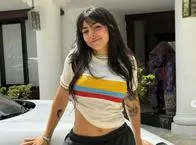 Influencer argentina Milica intentó imitar acento paisa y le salió mal