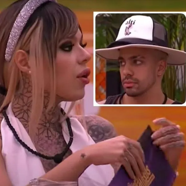 Foto de Melissa Gate y Andrés Altafulla, en nota de queja de Melissa en La casa de los famosos por acoso de Altafulla viraliza frase