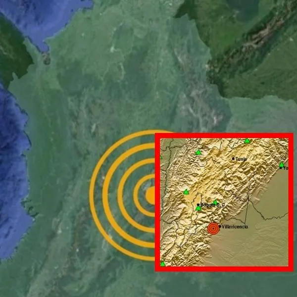 Temblor en Colombia con epicentro en Villavicencio este 05062025
