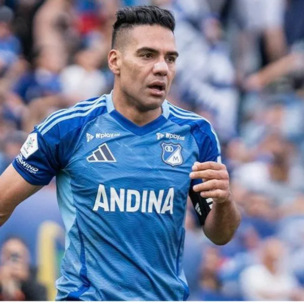 Radamel Falcao se queja de cancha de El Campín tras Millonarios-Nacional: video