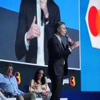 Daniel Quintero en el debate de Asobancaria donde fue chiflado