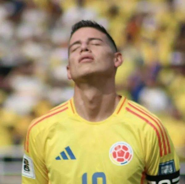 James Rodríguez, capitán de la Selección Colombia