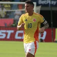 James Rodríguez, capitán de la Selección Colombia
