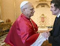 Cohesión social y pobreza, en el menú del encuentro de Javier Milei con León XIV
