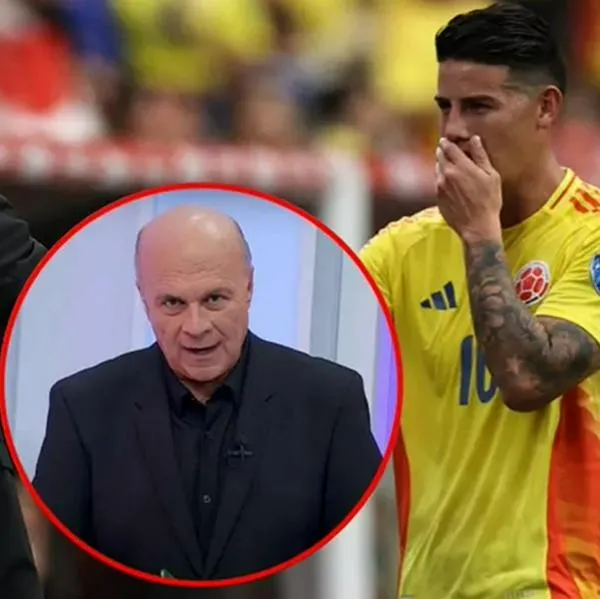 Carlos Antonio Vélez y James Rodríguez