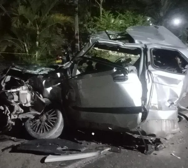 Niña de 2 años murió en choque que provocó conductor imprudente