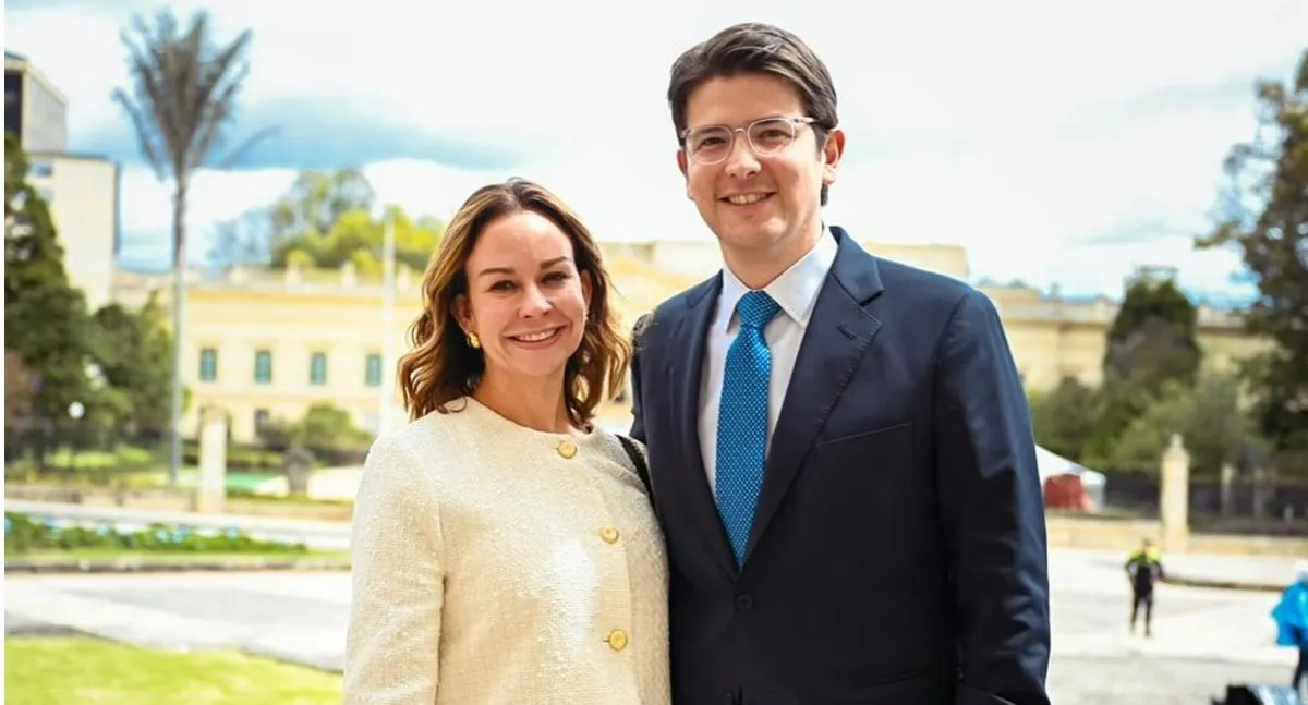 Cuántos años tiene Miguel Uribe y su esposa? Tienen 9 años de casados y un hijo