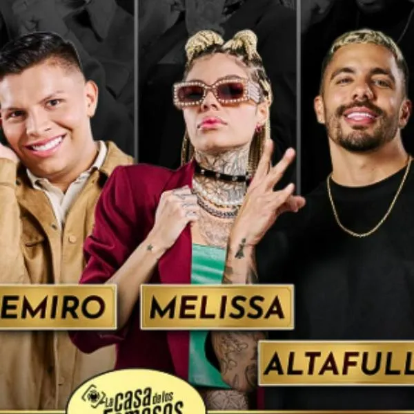 'La Toxicosteña', Emiro, Melissa Gate y Altafulla / Instagram: @lacasadelosfamososcolombia1