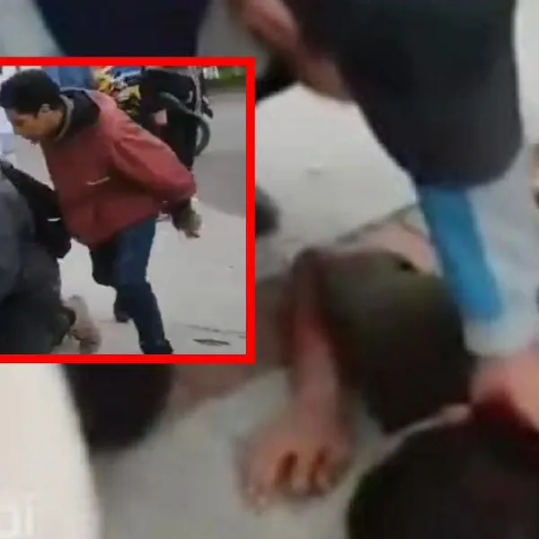 Video muestra a sujeto extraño que golpeó a sicario que disparó a Miguel Uribe