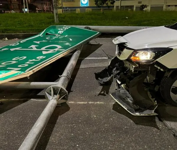 Accidente en Bogotá hoy.